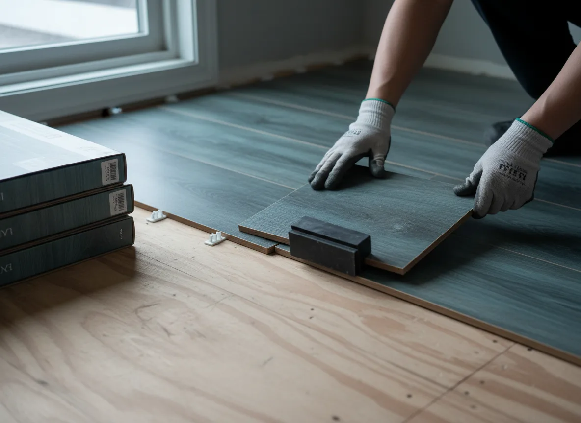 Luxury Vinyl Plank Installation company in Roland, IA